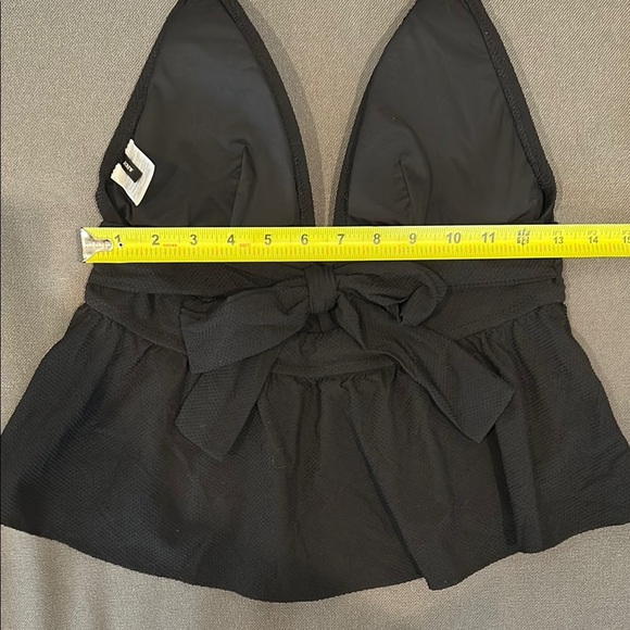 J. Crew Halter Peplum Tankini Top - Picture 6 of 6